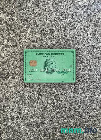 USA Nebraska Five Points bank AMEX green card wygląd fotograficzny skan PSD + zdjęcie